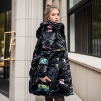 Down Long Loose Winter Coat Cotton padded Jacket