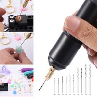 Mini Electric Drill – 5V 2A Low Power Precision Tool Pearl Drilling Jewelry Making & DIY Crafting 