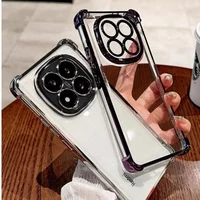 Redminote14 Case Shockproof Armor TPU Cover Xiaomi Redmi Note 14 Pro Plus 13C Phone Cases Note14pro Fundas