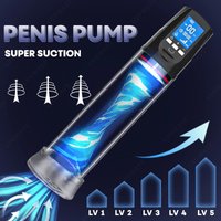 LUVWAKE Automatic 4 Suction Modes Sex Toys Male Masturbation Extender Vacuum Pump Enlargement