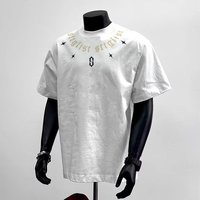 Clothing Short Sleeved Sports Loose Simple Casual T Shirt Round Neck Top