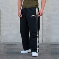 Clothing sports pants double stripe stitching printed casual pants gym sports fitness mid waist straight pants