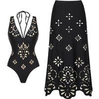 Laser Hollow Out One Piece Swimsuit High End Style Hot Selling Sexy Vacation Suit 2026