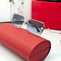 Fashion sunglasses designer can bend polishing process high end business metal glasses frame