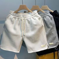 Men's Clothing Youth Popular Summer Fashion Trend Brand Men's Trendy Loose Shorts Trendy Jacquard Casual Pants New Style Casual Pants