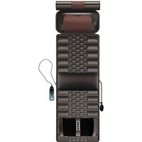 Multi-Functional Massage Mat With Heat Therapy - Full Body Relief For Neck, Back & Legs - Adjustable Settings & Herbal Pillow