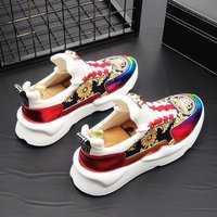 Shoes Printed Trendy Casual Shoes Style Breathable Sports Autumn Shoes Net Spirit Guy Footwear Formal & Casual