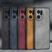 Oppo Find X5 Pro Case Luxury Sheepskin Leather Silicone Shockproof Bumper Cover OPPO Find X5 X3 Lite X3 Neo Shell