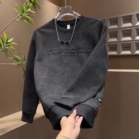  Trendy Pullover Hoodie Stamped Lettering & Gradient Print Casual Long Sleeve Streetwear & 