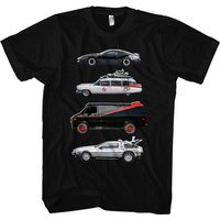 Kult Cars Knight Rider Shirt Team Van Back Future T Shirt Delorean mad max