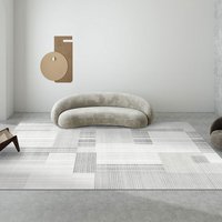 Nordic Geometric High Grade Sofa Large Area Carpet Living Room Coffee Table Carpet Modern Simple Bedroom Home Floor Mat