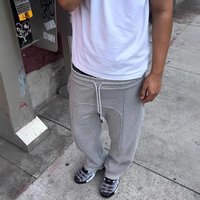 Clothing Solid Niche Wide Leg Trousers Loose Sports Fashion All Match Sweatpants