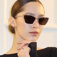 Metal Square Frame Fashion Retro Personality Outdoor Sports Leisure Sun Protection Driving Trendy