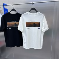 fashion brand landscape fashion T shirt simple short sleeved loose original T shirt B1DAD2317