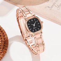 Retro Watch For Women, Stylish And Elegant, Barrel Shaped Quartz Ladies‘ Watch, Elegant, Literary And Trendy, Simple Style