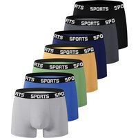 European cross border underwear sports personality trend high elastic four corner boxer shorts hot foreign trade