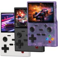 Video Game Consoles XGB35 Handheld Game Console 3.5 Inch IPS Screen Can Play Two Player Retro Arcade Simulator XGB35 Handheld Game Console