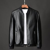 N S Jacket Autumn Leather Clothing Popular Slim Thin Section Trendy Clothes