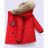 New Albert Goose 08 Children’s Down Jacket Expedition Style Thick Windproof Winter Parka Parent Child Wear Children’s