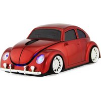 Retro Wireless Mouse – USB 1000DPI 4 Way Scroll Ergonomic Design PC Laptop 