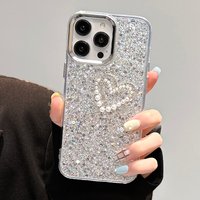 3D Bling Glitter Phone Holder Case Fo Samsung S24 S23 S22 Plus Ultra S20 S21 FE A52 53 54 55 72 73 13 14 15 23 24 25 32