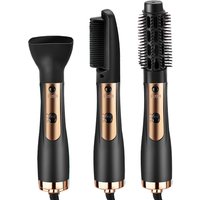 Lazy automatic three-in-one hot air comb straight hair comb multi-functional curly hair straight hair dual-purpose artifact hair dryer