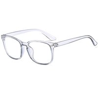 Blocking Square Rivet Frame Computer Glasses