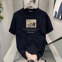 High Quality Short Sleeve T Shirt 100% Pure Cotton Plus Trendy Brand Summer Exclusive