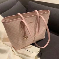 French Cherry Blossom Tote 2025 Commuter Niche Ins Handbag Large Capacity Shoulder Bag