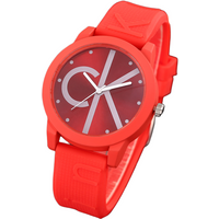 Brand Creative Silicone Quartz Neutral Sports Watch Fashion Casual Couple Watch