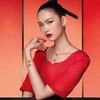 Persimmon Ruyi Beating Heart Bracelet Female Element Crystal Bracelet