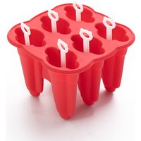 6-Cavity Food Grade Silicone DIY Ice Cream Popsicle Molds Eco-Friendly Freeze Juices Drink Muolds Kitchen Ice Cube Makers Tools