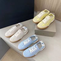 Ballet Lithe Series~soft Sole Genuine Leather Round Head Sports Forrest Gump Training Shoes Autumn