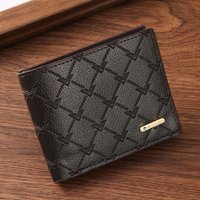 Voghion Mens Bags New Style PU Leather Walletcard Holder For Men Short Style
