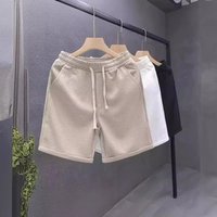 Clothing Waffle Shorts Summer Thin Shorts Sports Loose Straight Beach Pants