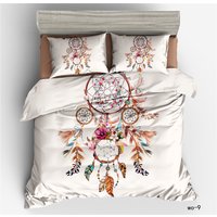 Vio Cross-border Home Textile Bohemian Digital 3D  Quilt cover Pillowcase Three-piece duvet cover