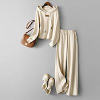 Clothing Fashion casual spring sweatshirt sports pants suit 2023 sweatpants top two piece suit