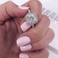 Sanjie Accessories Women's Classic Ring Gold Plated Inlaid Zircon Jewelry