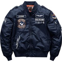 2024 Winter Hip Hop Thick Warm Jacket Military Motorcycle Ma 1 Aviator Pilot Cotton Parka Male Baseball Bomber
