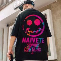 Men's Clothing T5 Little Devil 8xl fat man T shirt men plus size short sleeve trendy brand men's loose large size men's clothing fat half sleeve