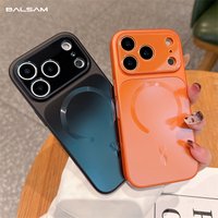 Plain Original AG Matte Case Iphone 17 Air 16 15 14 13 Pro Max 17Pro Wireless Charging Magnetic