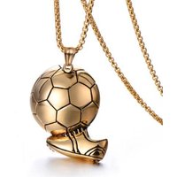 Charm Football Soccer Boots Shoes Basketball Pendant Necklace Gift Necklaces Jewelry