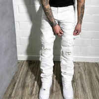 Slim Fit Casual Jeans Loose Trousers Versatile Trendy American Style Simple Denim
