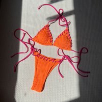High Quality Small Fresh Sweet Personality Split Swimsuit Swimsuit Bikini Bikini