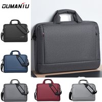 Computer & Office business laptop bag waterproof Oxford cloth 14 15 inch briefcase business commuter messenger bag