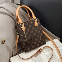High-end For Women 2025 New Printed Handbag Small Square Trendy Versatile Shoulder Crossbody Bag