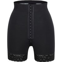 high-waist tummy control pants bottom zipper butt lift pants sports tight large size body pants butt lift body shaping pants