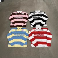 Unisex Vintage Streetwear Hoodie With Embroidered Lettering – Oversized Fit, Long Sleeve, Soft Polyester (Blue/White/Red/Pink)