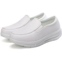 Casual Summer Nurse Shoes Lightweight Thick Soles Heightening Cover Foot Sports Shoes