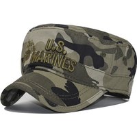Unisex Camouflage caps Striped flat caps US MARINES baseball caps outdoor